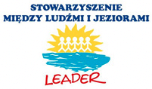 Logo LEADER Stowarzyszenie między ludźmi i jeziorami